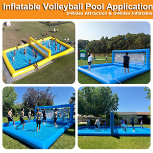 Durevole acqua all'aperto pallavolo per riunioni di famiglia e competizioni per la piscina aree residenziali parchi acquatici casa - Product Image 3