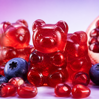 Complément multivitaminé en gommes végétaliennes à base de pectine, saveur fruitée, pour une nutrition quotidienne