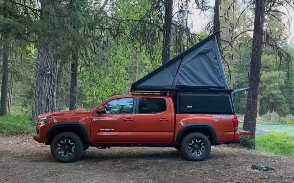 Low MOQ Hard Shell 4x4 Outdoor Truck Canopy Camper Hard Shell Roof Top ...