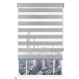Moderne <span class=keywords><strong>tende</strong></span> <span class=keywords><strong>a</strong></span> rullo manuali con motivo Zebra tessuto impermeabile per camera da letto finestre ombra o otturatore - Product Image 4