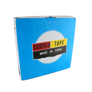Bande lumineuse en polyester blanc avec anneaux en plastique, ruban pour <span class=keywords><strong>rideau</strong></span>, 8/7.5 trous, largeur 6/5 cm, 2 m - Product Image 2