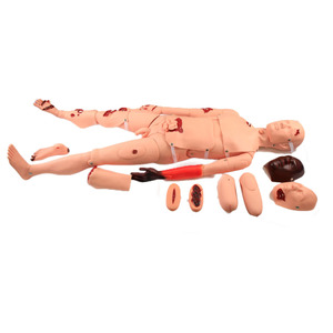 Mannequin de formation d'infirmière en traumatologie à fonction complète avancée et simulateur de soins en traumatologie - Product Image 1