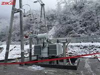 Transformador de Aceite Herméticamente Sellado 11kV 33kV 500kVA 1000kVA Trifásico con Bobinado de Cobre para Distribución Exterior