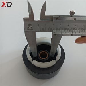 Tazón de cuero para <span class=keywords><strong>lavadora</strong></span> con amortiguador de goma negro - Product Image 4