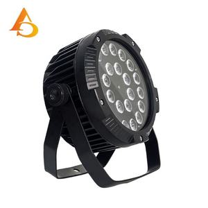 AICPOSE Nuevo Juego de 24 Luces LED Par RGBWA de 15W, IP65 Impermeables, Control DMX512, Ángulo de Haz de 45 Grados, Atenuación Lineal Suave - Product Image 3