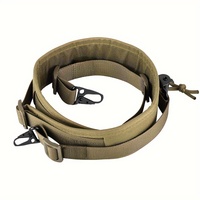 Sangle d'épaule en nylon durable à deux points, rembourrée, réglable en longueur, avec fonction rotative, accessoires tactiques de chasse