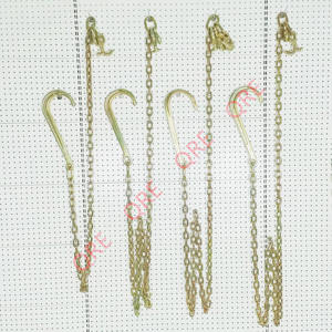 Cadeado de Reboque Tipo V G70 Cor Dourada com Gancho J de 15/8 polegadas e Gancho RTJ para Resgate Pesado de Caminhões Guincho - Product Image 2