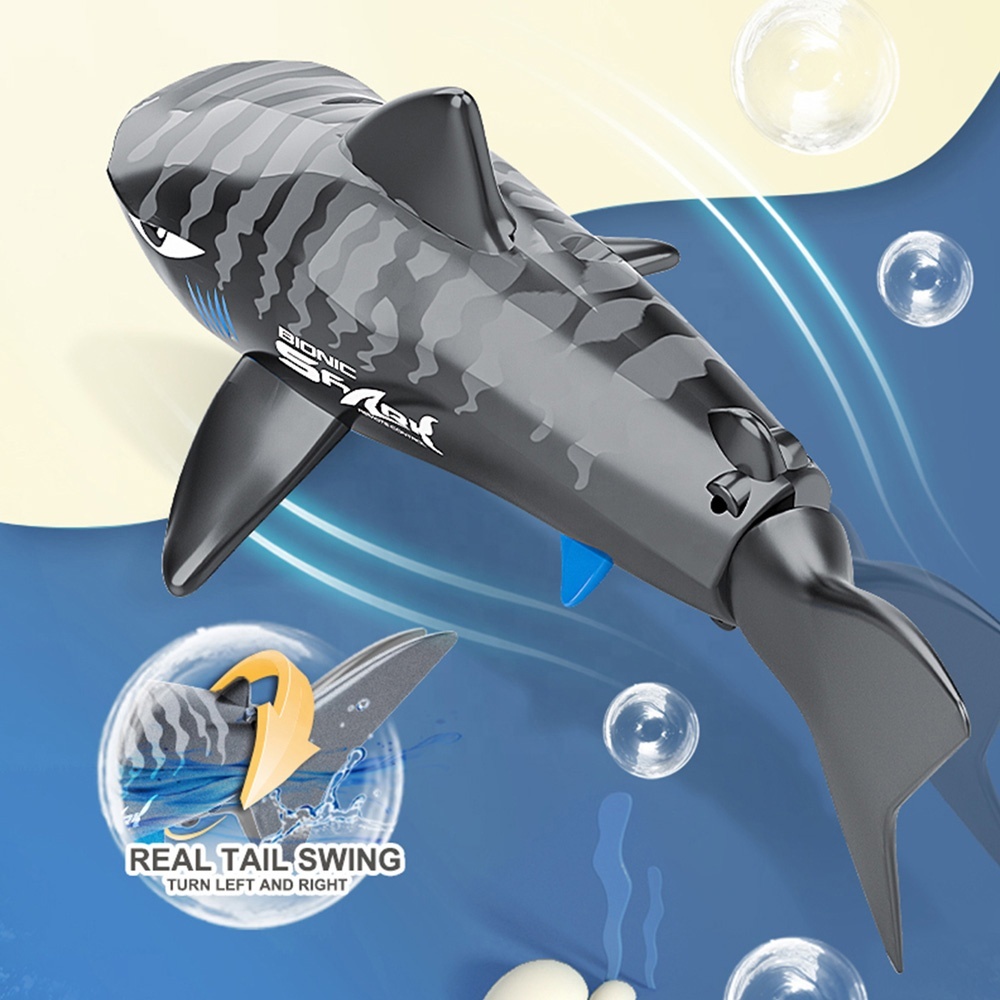kowaku Requin Télécommandé à Accumulation D'énergie Poisson Télécommandé Réutilisable Jouet Aquatique Lumineux pour Piscine , Bleu , Baleine Bleue kowaku Requin Télécommandé à Accumulation D'énergie Poisson Télécommandé Réutilisable Jouet Aquatique Lumineux pour Piscine , Bleu , Baleine Bleue