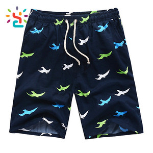 Shorts <span class=keywords><strong>de</strong></span> bain pour hommes personnalisés avec impression par sublimation, confortables, imperméables, style hawaïen, pour la natation et le fitness - Product Image 1