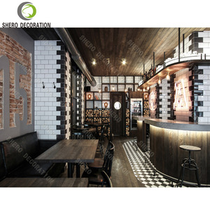 Comptoir de bar à café en marbre de haute qualité, design d'intérieur personnalisé pour restaurant, boutique, vitrine de magasin - Product Image 4