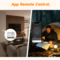 Contrôleur de moteur de store intelligent GIRIER avec application Tuya, commande vocale et manuelle, module de rideau compact WiFi 1 canal
