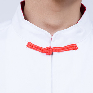Estilo étnico Retro Hombres <span class=keywords><strong>Tallas</strong></span> <span class=keywords><strong>grandes</strong></span> Cocina Camarero <span class=keywords><strong>Ropa</strong></span> DE TRABAJO Manga larga Otoño Invierno Chef Uniforme Restaurante Tops Patrón - Product Image 3