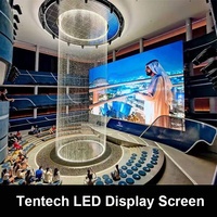 Уличный водонепроницаемый цифровой RGB-постер Tentech: рекламный настенный модуль, видеопанель, LED-экран для билбордов