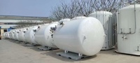 Réservoir Micro-Bulk Vertical 5000L pour Liquides Industriels Gaz Liquéfié GNL L02 LCO2 LN2 Évaporateur Réservoirs de CO2 Micro-Bulk