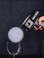 Nouveau café à la mode Shisha dispositif populaire ensemble de Machine à bulles de fumée avec liquides Restaurant Shisha Cocktail pistolet à fumée à bulles