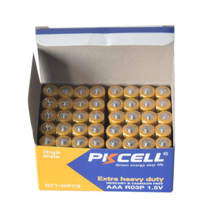 Super Heavy Duty Batterie AAA UM-4 1,5V Primärzelle R03P Batterien für Unterhaltungselektronik - Product Image 4