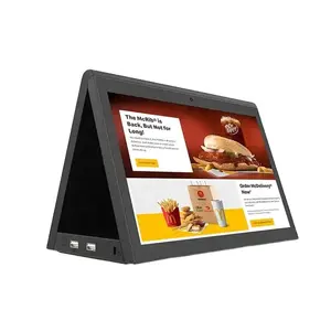Двухсторонний экран двойной рекламный планшет цифровой дисплей меню Android 8,1 Rk3288 android Tablet