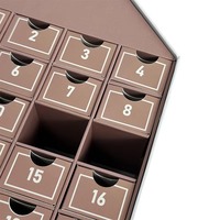 Personnalisé Simple Et Créatif Avent De Noël Calendrier En Gros Calendrier De Noël Cadeau Boîte Vide
