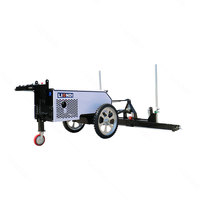 Machine de nivellement de béton automatique pour autoroutes et chaussées Robot à chape laser pour la construction de routes