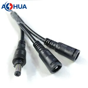 AHUA Quick Lock Type Male Female Dc Connector 5521 For Led Panels