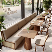 Meubles de restaurant occidental, chaises de salle à manger, ensemble de chaises, design de stand commercial, café, restauration, OEM ODM