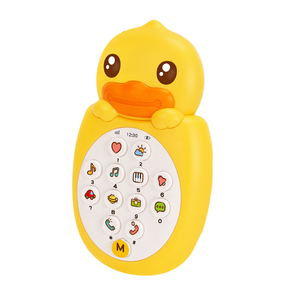 Sous licence B.Duck bébé téléphone <span class=keywords><strong>jouet</strong></span> apprentissage précoce interactif musical téléphone multifonctionnel dessin animé téléphone <span class=keywords><strong>jouet</strong></span> pour bébé et tout-petit - Product Image 1