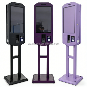 Kiosque de paiement automatique WUXIN 27'' double face pour paris sportifs et billetterie, avec lecteur de codes-barres, idéal pour les studios de yoga - Product Image 5
