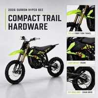 Moto électrique Hyperbee Surron 2026 8000W 40Mph pour enfants, pour la conduite tout-terrain