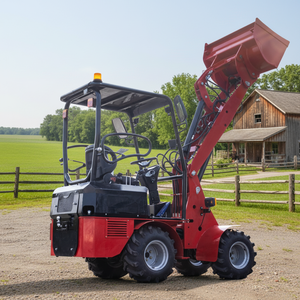 Minicargadora Agrícola Compacta de 4 Ruedas Articuladas con Motor para Jardín y Granja - ¡Oferta Especial! - Product Image 3