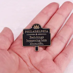 "ฟิลาเดลเฟียสิ่งไม่ดีเกิดขึ้นที่นี่ตั้งแต่1682" อุปกรณ์เสริมป้ายป้ายถนนตลก - Product Image 3