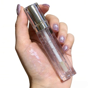 Brillo Labial Líquido Brillante en 30 Colores, Etiqueta Privada, Logotipo Personalizado, Brillo Labial Transparente con Purpurina - Product Image 3