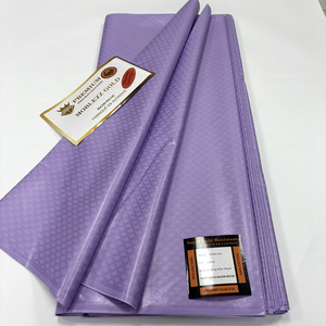 Màu Hồng Bóng Chợ Chất Lượng Cao Kết Cấu Kim Cương Phi Quần Áo Truyền Thống Trang Trí Nội Thất Bazin Riche Vải - Product Image 2