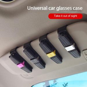 1 unidade Suporte Multifuncional para Óculos de Sol e Óculos de Grau para Quebra-Sol Automotivo, Clipe de Fixação para Acessórios de Carro e Bilhetes - Product Image 2