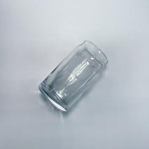 แก้วเบียร์โคล่าทรงกระป๋องสำหรับตกแต่งเครื่องดื่มแก้วบางสไตล์คลาสสิก - Product Image 5