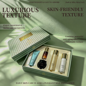Ensemble de soins anti-âge à la rose Pro-Xylane O'ROLA Private Label, kit de soin du <span class=keywords><strong>visage</strong></span> raffermissant et anti-rides, 5 pièces, logo personnalisé OEM - Product Image 6