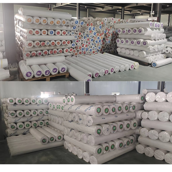 Factory wholesale warp knitted fabric 110gsm semigloss warp knitted