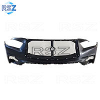 RAYSEZE pour Infiniti 2018-2022 QX80 Kit Carrosserie Pare-chocs Avant et Arrière Grille Inférieure Sport Support de Phare Antibrouillard Infinite 62310-6GW0A