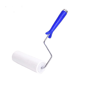 Rodillos Adhesivos de PE Blancos y Azules para Talleres Libres de Polvo, Recambios Manuales de Desgarre Manual - Product Image 1