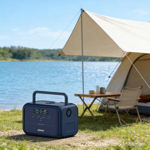 Estación de Energía Portátil Kexun de 300W con Batería de Litio Ferrofosfato para Uso en Exteriores, Camping y Emergencias - Product Image 1