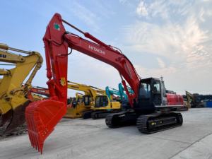 รถขุดตีนตะขาบฮิตาชิ ZX350-3G ของแท้ น้ำหนัก 35 ตัน เครื่องยนต์ดีเซล คุณภาพดี ระบบควบคุมที่ดีเยี่ยม ห้องโดยสารสะดวกสบาย สำหรับงานหนัก - Product Image 2