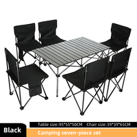 Günstiger Metall-Outdoor-Klapptisch für Camping, Küche, Essen und Kinderaktivitäten, Tragbar für Lager und Schulen