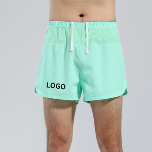 90% Nylon 10% Spandex Blank Printable Bottoms Quick Dry <b>4</b> Way Stretch <b>Shorts</b> Breathable Athletic <b>Shorts</b> for Mens Gym Sportswear - Product Image 1