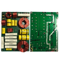 Boa qualidade melhor design duplo 12 polegadas 3 vias crossover para 1200w profissional áudio spakers