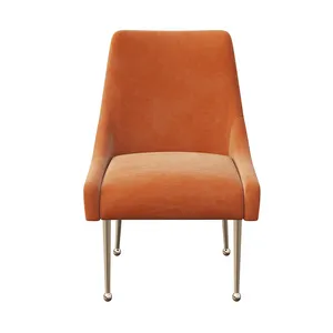 Оптовые продажи пена стул фиолетовый-Мебель для гостиной, диван, современный обеденный стул, удобное кресло-шезлонг, бархатные стулья для отдыха