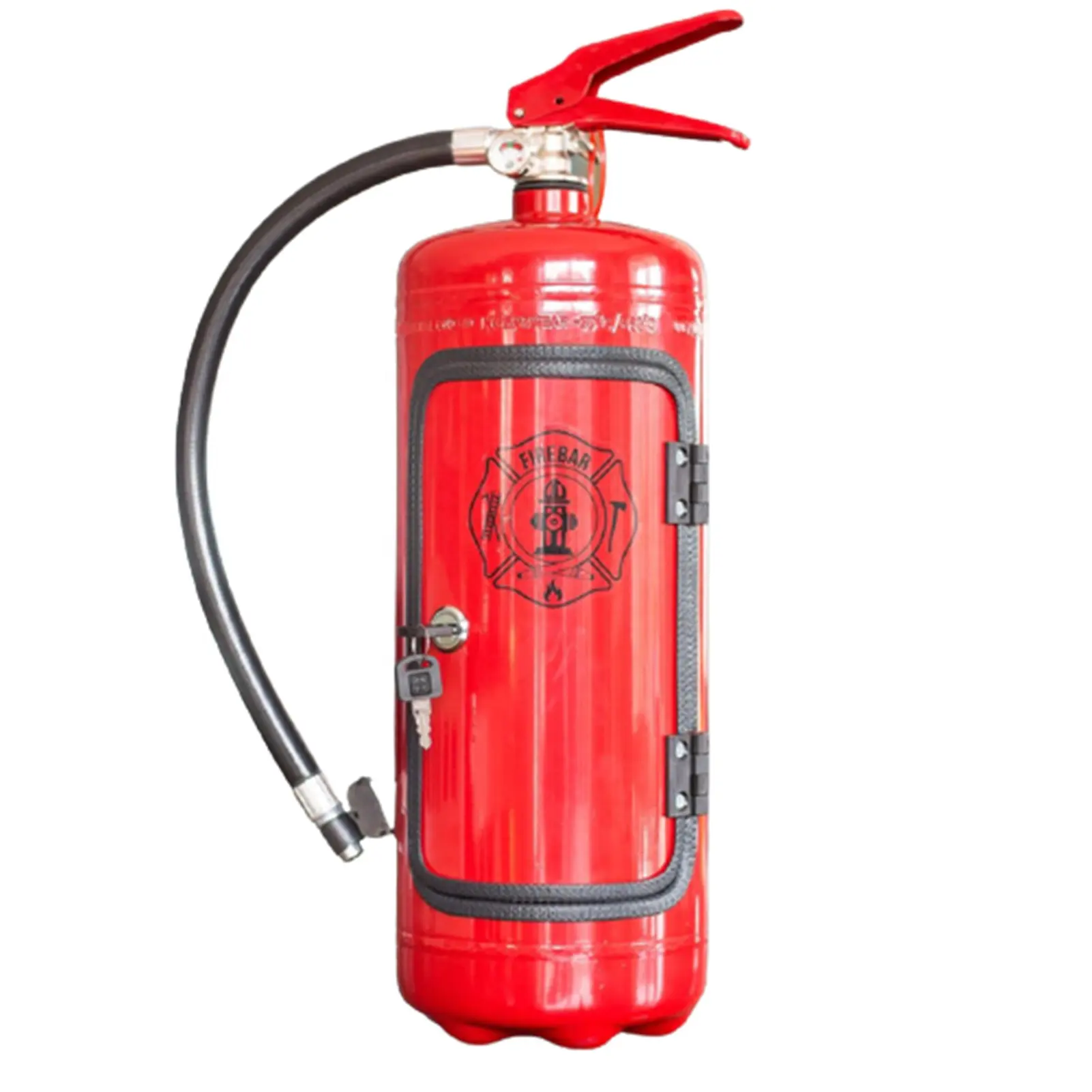 Extintor de incêndio portátil, brinquedo de pulverização para água, bombeiro, presente, verão, arma de água ao ar livre