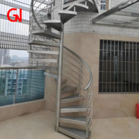 Escalier Modulaire Rotatif en Métal Moderne 2026 le Plus Vendu - Assemblage Simple pour Usage Intérieur