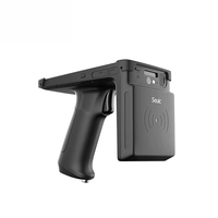 Lecteur RFID UHF portable longue portée NFC 860-960 MHz, lecteur-graveur RFID portable, scanner laser pour la gestion des stocks en magasin et en entrepôt