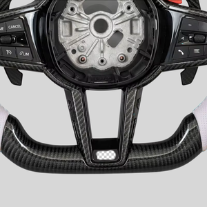 Volant en fibre de carbone personnalisé, adapté aux modèles <span class=keywords><strong>BMW</strong></span> G20/G28/G30/G32/G38/G11/G12/G05/G01/G02 - Product Image 5