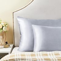 Housse de coussin en soie, taie d'oreiller en soie, ensemble de taies d'oreiller en soie de mûrier 100%, taies d'oreiller en soie de mûrier