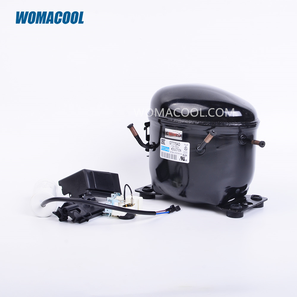Zanussi ZEL GTT75AD 1/4hp R134A Refrigerator Compressor for